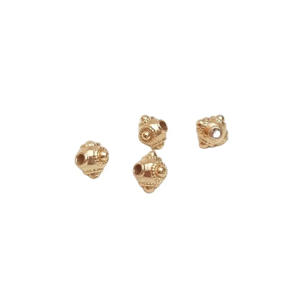 14K gold color 5.5mm retro four corner loose beads dragonfly eye beads DIY bracelet earring head accessories
14K gold color 5.5mm retro four corner loose beads dragonfly eye beads DIY bracelet earring head accessories