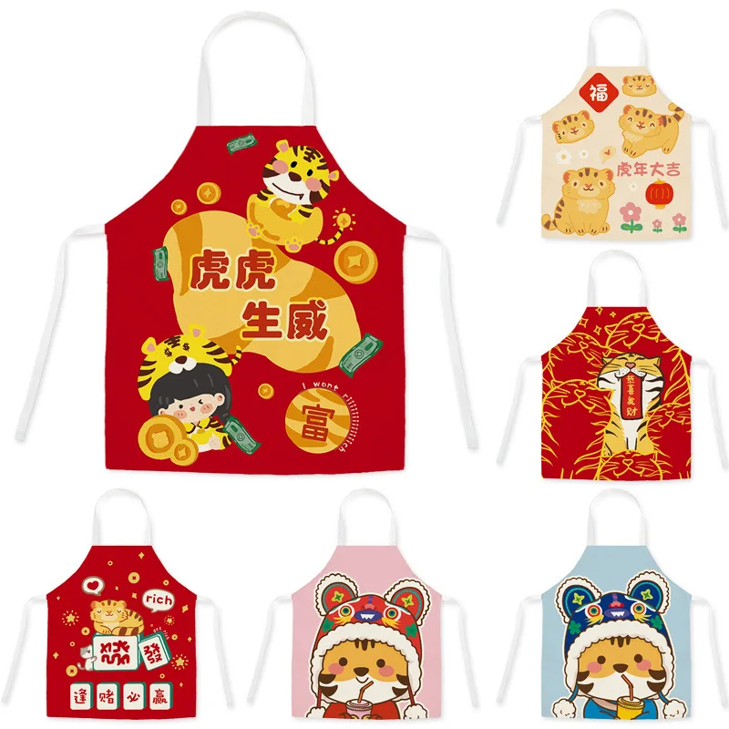 Красный фартук, новогодний Кухонный Фартук с мультяшным рисунком для приготовления еды, женский и мужской комбинезон, инструменты для убор... 
Красный фартук, новогодний Кухонный Фартук с мультяшным рисунком для приготовления еды, женский и мужской комбинезон, инструменты для убор...