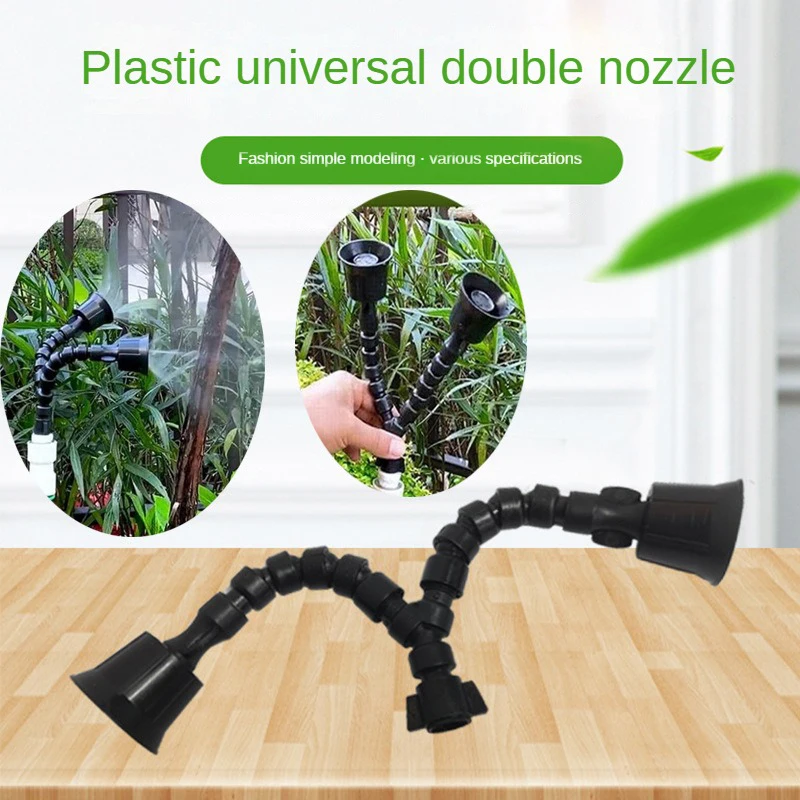 Flower Watering Nozzle Anti-fall Not Easy To Leak Adjustable Simple Installation Gardening Tools Rotating Nozzle Plastic Durable
Flower Watering Nozzle Anti-fall Not Easy To Leak Adjustable Simple Installation Gardening Tools Rotating Nozzle Plastic Durable