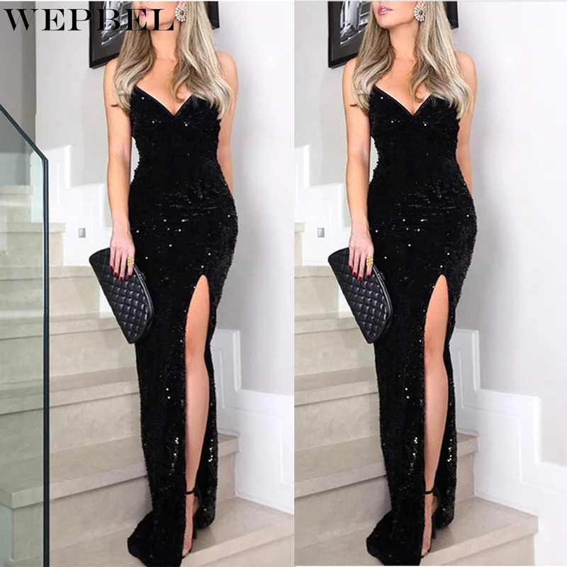 Mandylandy женское роскошное блестящее платье для выпускного вечера с V-образным вырезом, прозрачное вечернее платье с блестками и разрезом по б... 
Mandylandy женское роскошное блестящее платье для выпускного вечера с V-образным вырезом, прозрачное вечернее платье с блестками и разрезом по б...