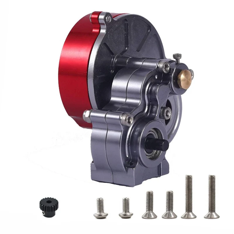 Complete Full Metal Gearbox SCX10 Gearbox Transmission Box Contain Gear For 1/10 Rc Crawler Car Axial SCX10 Upgrade Parts 
Complete Full Metal Gearbox SCX10 Gearbox Transmission Box Contain Gear For 1/10 Rc Crawler Car Axial SCX10 Upgrade Parts