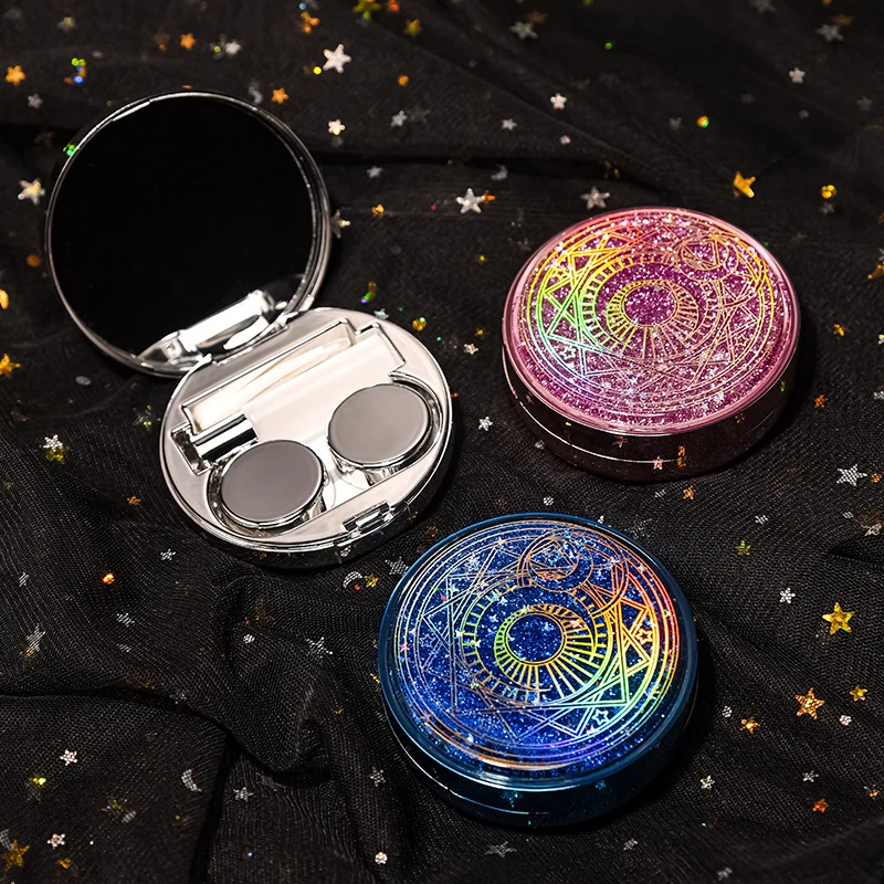 Anime Card Captor Sakura Contact Lens Case Kawaii Magic Astral Array Solution Mini Portable Quick-Sand Shiny Storage Box Girl
Anime Card Captor Sakura Contact Lens Case Kawaii Magic Astral Array Solution Mini Portable Quick-Sand Shiny Storage Box Girl
