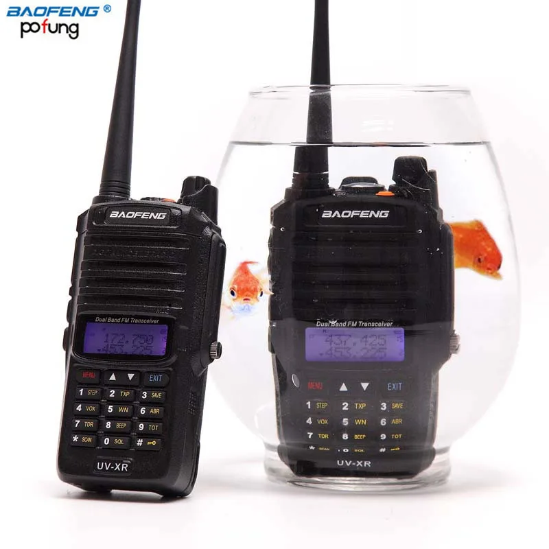 Baofeng UV-XR 10W 4800Mah Battery IP67 Waterproof CB portable Two Way Radio set Handheld 10KM Long Range Powerful Walkie Talkie
Baofeng UV-XR 10W 4800Mah Battery IP67 Waterproof CB portable Two Way Radio set Handheld 10KM Long Range Powerful Walkie Talkie