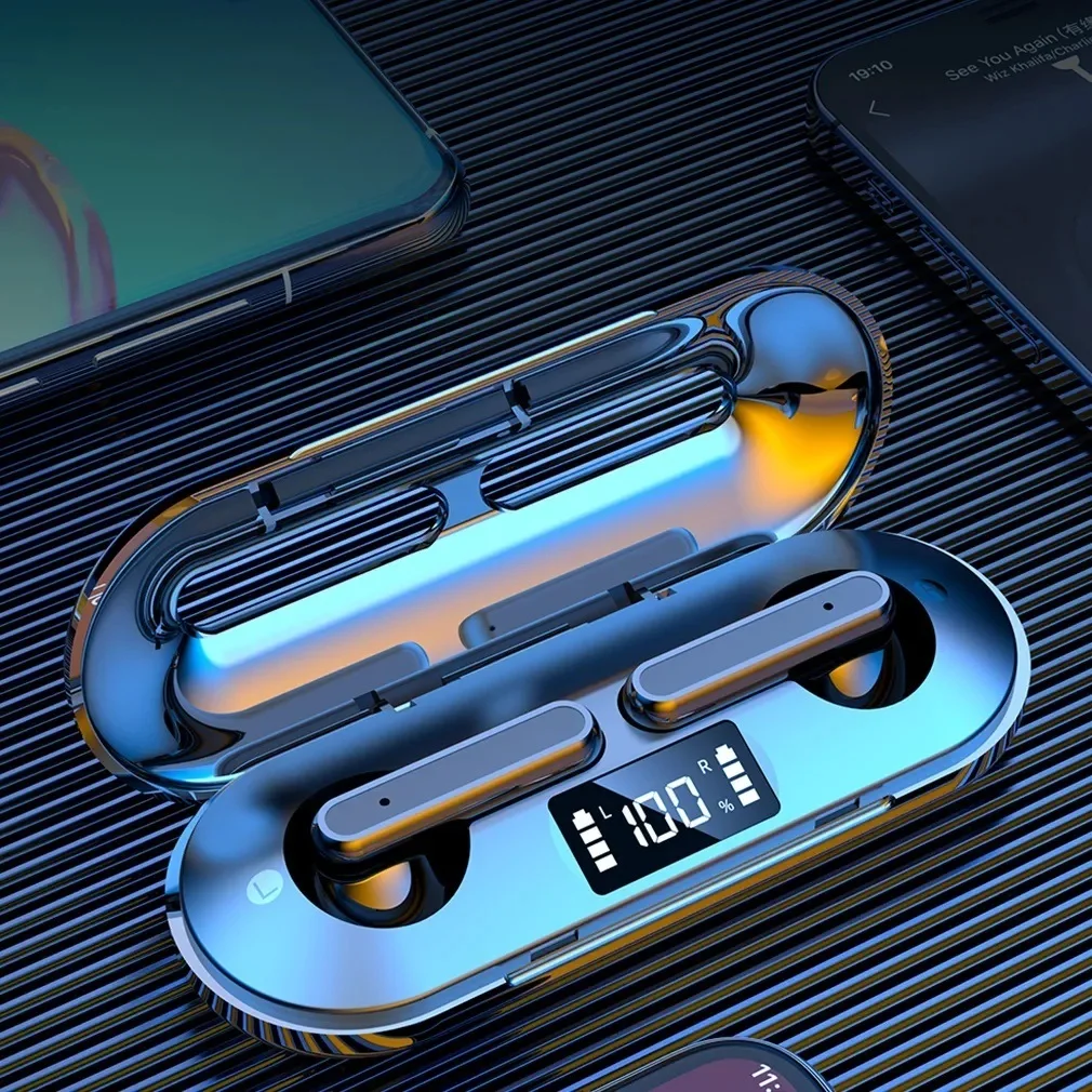 HSYK wireless bluetooth earphone 5.0 Intelligent noise reduction bass earphone bluetooth earphone long standby high sound
HSYK wireless bluetooth earphone 5.0 Intelligent noise reduction bass earphone bluetooth earphone long standby high sound