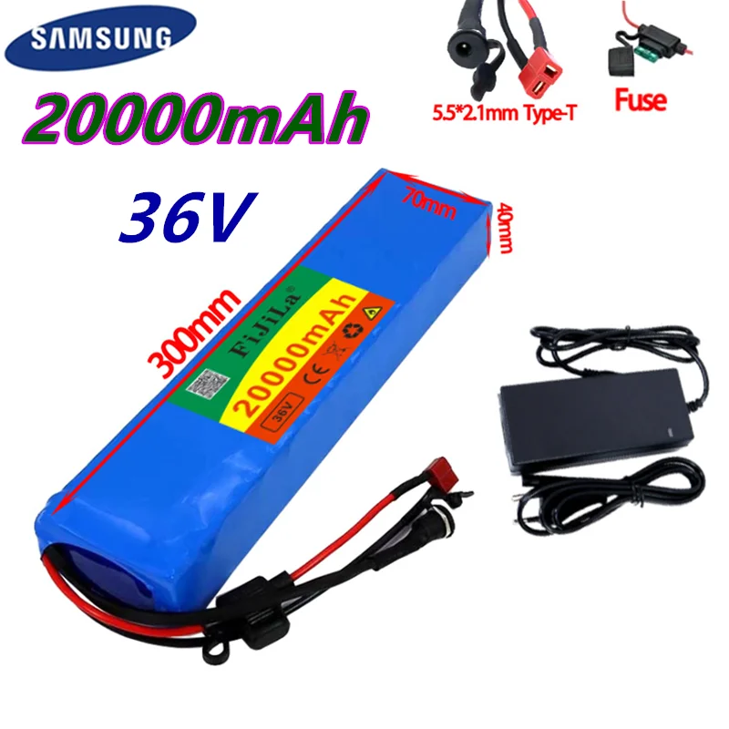 36V2 0Ah литиевый аккумулятор + 42V2A DC55 * 21 зарядное устройство для скутеров, электрических велосипедов, встроенный 30A BMS и устройство-предохранитель 250W-600W
36V2 0Ah литиевый аккумулятор + 42V2A DC55 * 21 зарядное устройство для скутеров, электрических велосипедов, встроенный 30A BMS и устройство-предохранитель 250W-600W