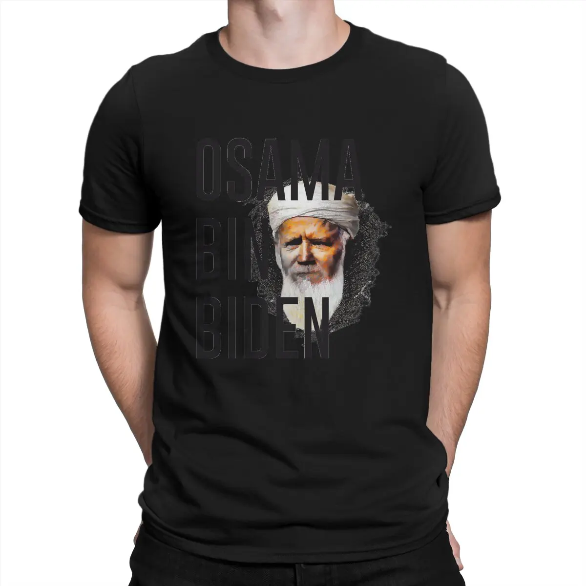 Osama Bin Biden Men T Shirt Terrorist Funny Tee Shirt Short Sleeve Crew Neck T-Shirt 100% Cotton New Arrival Tops
Osama Bin Biden Men T Shirt Terrorist Funny Tee Shirt Short Sleeve Crew Neck T-Shirt 100% Cotton New Arrival Tops