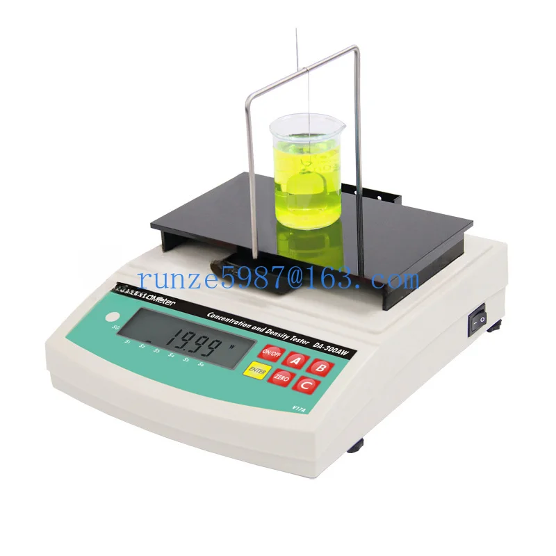 

Liquid Densimeter Density Tester All Kinds of Liquid Densitometer Electronic Hydrometer Digital Display Balance AR-300Y
