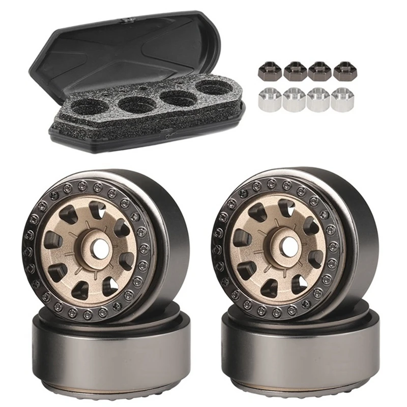 4Pcs 96G 1.0 Metal Beadlock Wheel Hub For Axial SCX24 AX24 Traxxas TRX4M FMS FCX24 1/18 1/24 RC Crawler Car Parts
4Pcs 96G 1.0 Metal Beadlock Wheel Hub For Axial SCX24 AX24 Traxxas TRX4M FMS FCX24 1/18 1/24 RC Crawler Car Parts