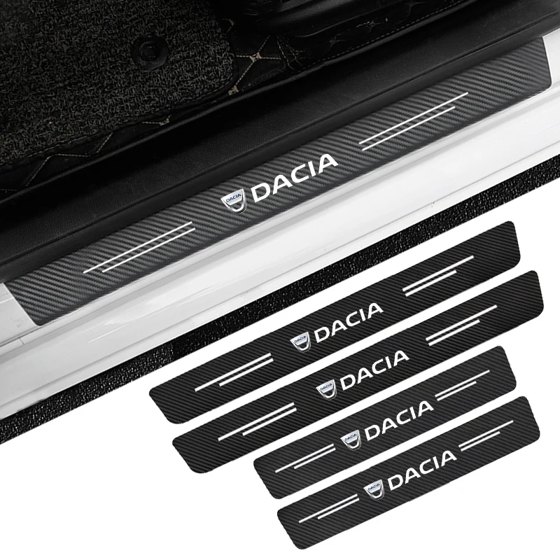 For DACIA Duster Spring Logan Sandero Jogger 4Pcs Carbon Fiber Car Door Sill Protection Sticker Anti-scratch Refit sticker
For DACIA Duster Spring Logan Sandero Jogger 4Pcs Carbon Fiber Car Door Sill Protection Sticker Anti-scratch Refit sticker