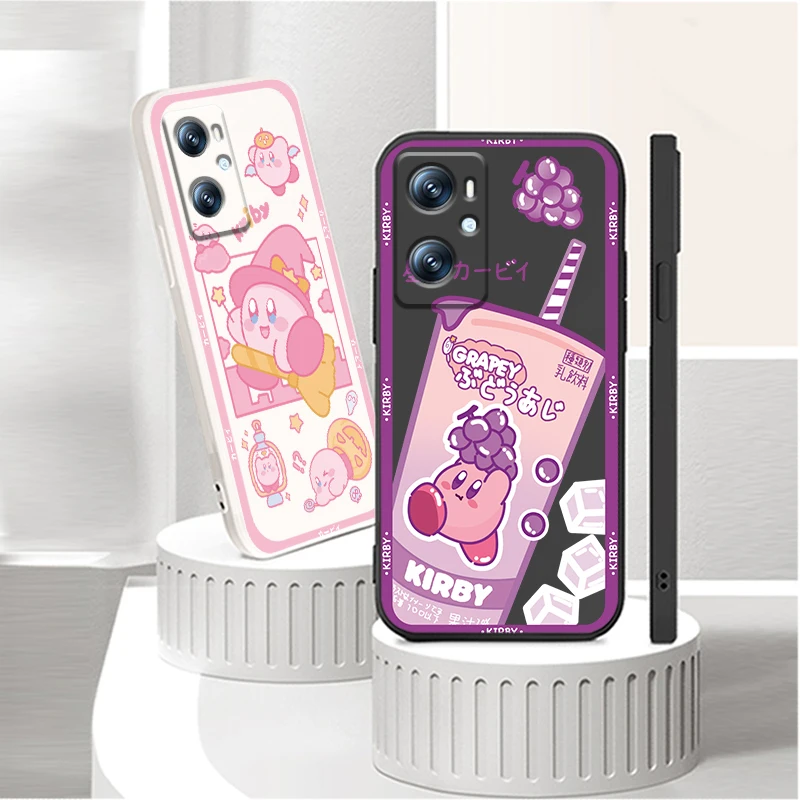 Game Cartoon Cute Kriby Phone Case For OPPO Find X5 X3 F21 Lite A96 A94 A93 A77 A76 A74 A72 A57 A53S A16 A9 5G Liquid Rope
Game Cartoon Cute Kriby Phone Case For OPPO Find X5 X3 F21 Lite A96 A94 A93 A77 A76 A74 A72 A57 A53S A16 A9 5G Liquid Rope
