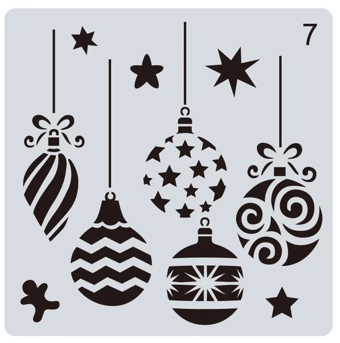 Christmas DIY Layering Stencils for scrapbook/photo album Painting Scrapbook Coloring Embossing Album Decorative Template
Christmas DIY Layering Stencils for scrapbook/photo album Painting Scrapbook Coloring Embossing Album Decorative Template