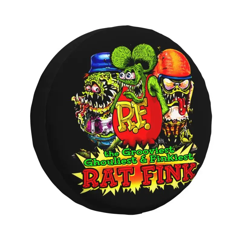 Anime Cartoon Rat Fink Spare Tire Cover for Grand Cherokee Jeep RV SUV 4WD 4x4 Car Wheel Protector Covers 14" 15" 16" 17" Inch
Anime Cartoon Rat Fink Spare Tire Cover for Grand Cherokee Jeep RV SUV 4WD 4x4 Car Wheel Protector Covers 14" 15" 16" 17" Inch