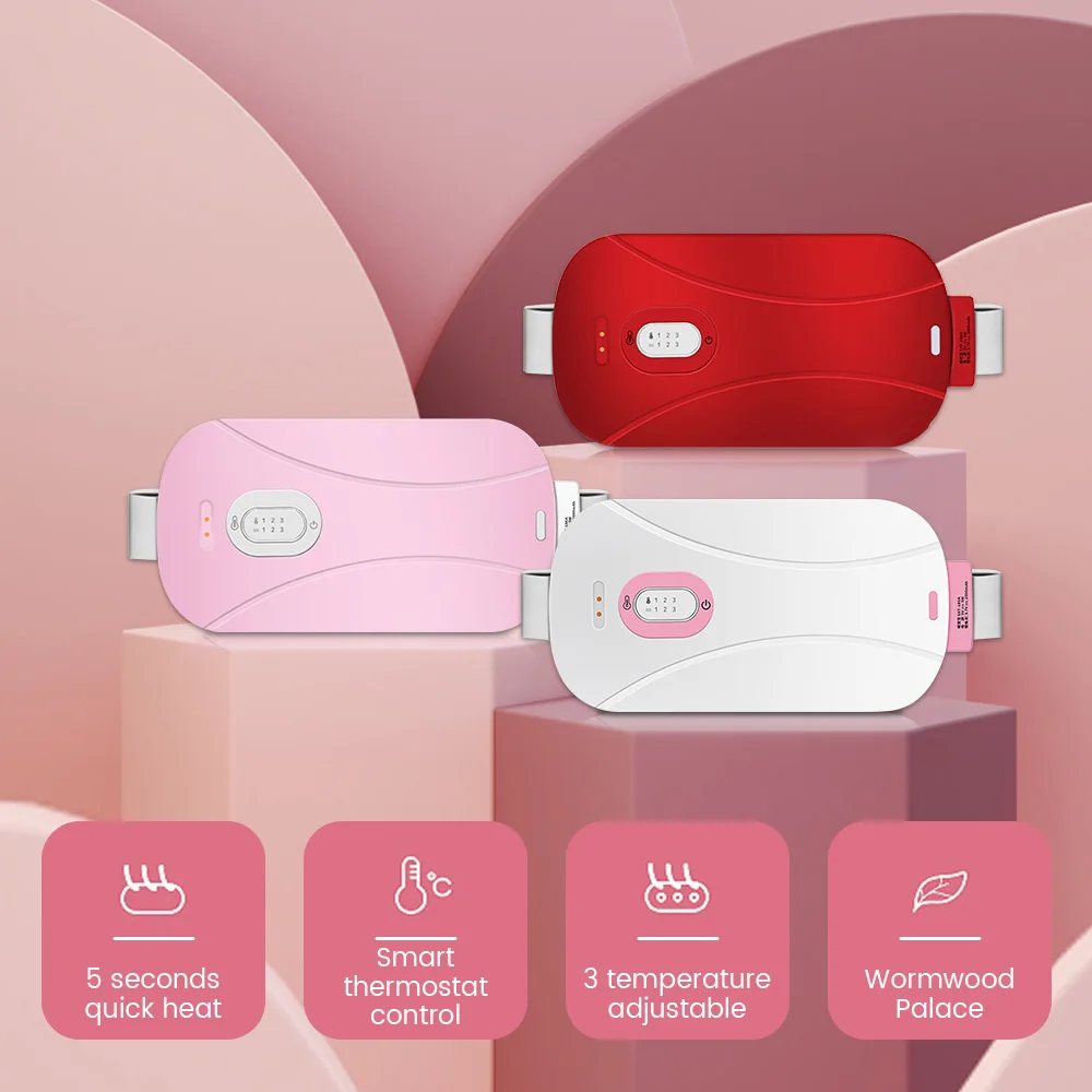 Electric Abdominal Cramp Relief Waist Belt Menstrual Heating Pad Back Belly Pain Relief for Women Waist Massage Relaxation
Electric Abdominal Cramp Relief Waist Belt Menstrual Heating Pad Back Belly Pain Relief for Women Waist Massage Relaxation