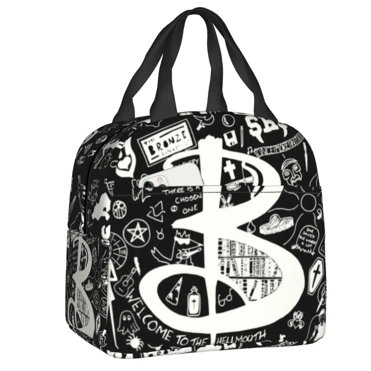 Buffy The Vampire Slayer Insulated Lunch Bag for School Office Horror Drama TV Waterproof Cooler Thermal Bento Box Women Kids
Buffy The Vampire Slayer Insulated Lunch Bag for School Office Horror Drama TV Waterproof Cooler Thermal Bento Box Women Kids