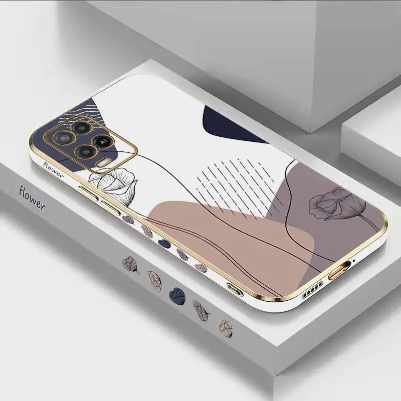 Line Rose Luxury Plating Phone Case For Oppo A15 A15S A16 A16K A76 A77 A78 A53 A54 A55 A92 A94 A95 A83 F19 Cover
Line Rose Luxury Plating Phone Case For Oppo A15 A15S A16 A16K A76 A77 A78 A53 A54 A55 A92 A94 A95 A83 F19 Cover