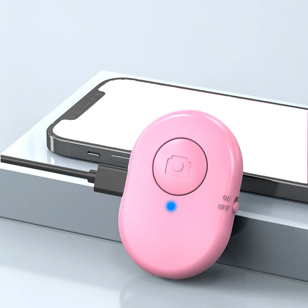 Bluetooth-compatible Wireless Remote Control Rechargeable Selfie Stick Shutter Release Selfie Control with Phone Button 
Bluetooth-compatible Wireless Remote Control Rechargeable Selfie Stick Shutter Release Selfie Control with Phone Button