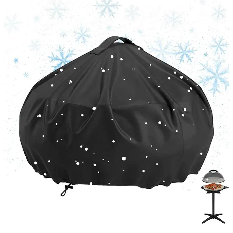 Outdoor BBQ Barbecue Cover Grill Covers Fully Waterproof UV Fade Rip Resistant Anti Dust Rain Electric Barbeque Cover Round
Outdoor BBQ Barbecue Cover Grill Covers Fully Waterproof UV Fade Rip Resistant Anti Dust Rain Electric Barbeque Cover Round