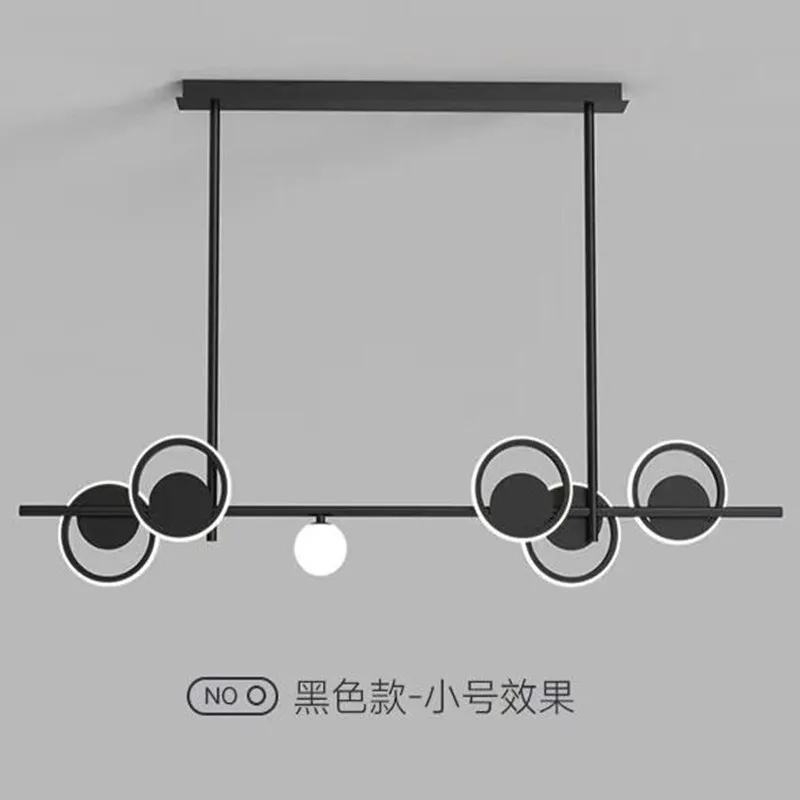 Modern Simple kitchen Decor Lighting Nordic LED Black Chandelier Dining room Island Hanging Lights Bar counter Fixtures 220-240V
Modern Simple kitchen Decor Lighting Nordic LED Black Chandelier Dining room Island Hanging Lights Bar counter Fixtures 220-240V