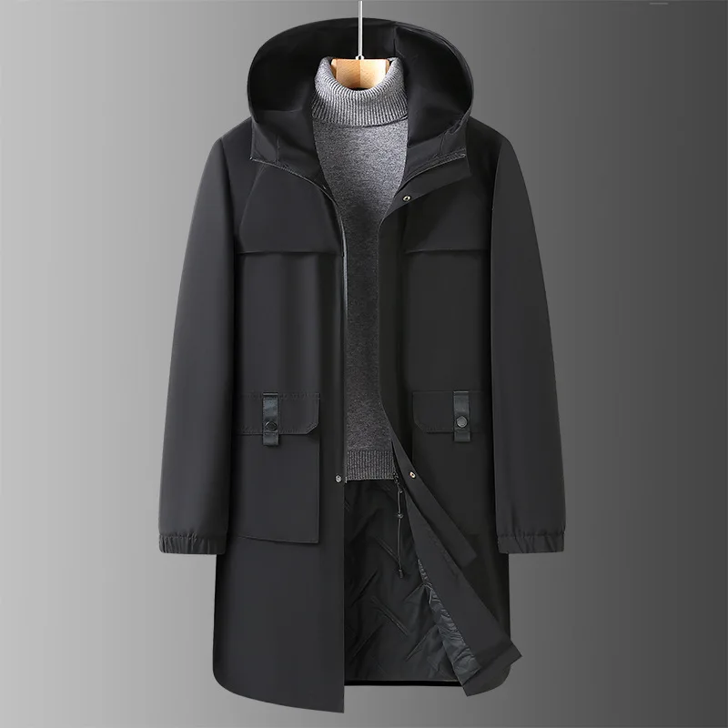 Oversized 5xl 6xl Men's X-Long Thick(Winter) Water and Wind-Resistant Parkas Men Fashion Hooded Casual Loose Thicken Warm Parkas
Oversized 5xl 6xl Men's X-Long Thick(Winter) Water and Wind-Resistant Parkas Men Fashion Hooded Casual Loose Thicken Warm Parkas