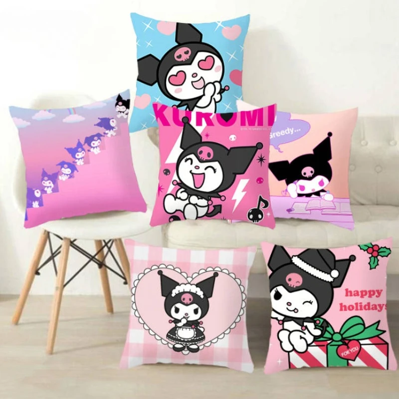 Hot Kawaii Sanrio Cartoon Printed Pillow Little Twin Star Kuromi Cinnamoroll Kuromi My Melody Cute Bolster Cushion Home Decor
Hot Kawaii Sanrio Cartoon Printed Pillow Little Twin Star Kuromi Cinnamoroll Kuromi My Melody Cute Bolster Cushion Home Decor