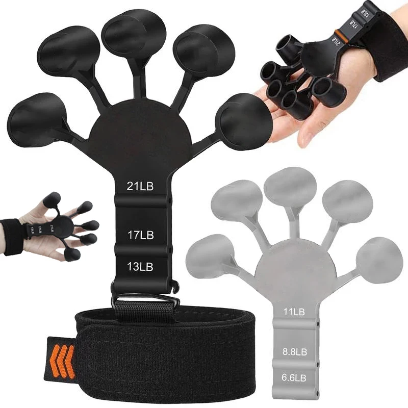 Finger Gripper Guitar Finger Exerciser 6 Resistant Strength Trainer Recovery Physical Equipment Hand Strengthener for Patients
Finger Gripper Guitar Finger Exerciser 6 Resistant Strength Trainer Recovery Physical Equipment Hand Strengthener for Patients