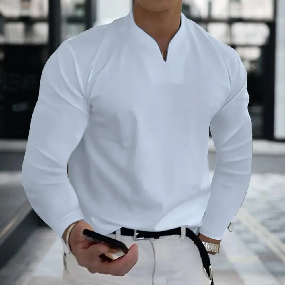 2023 Summer New Fashion Trend Sports Fitness Casual Simple Men's T-shirts Solid Color Loose Lang Sleeve V-neck Top Male Clothes
2023 Summer New Fashion Trend Sports Fitness Casual Simple Men's T-shirts Solid Color Loose Lang Sleeve V-neck Top Male Clothes