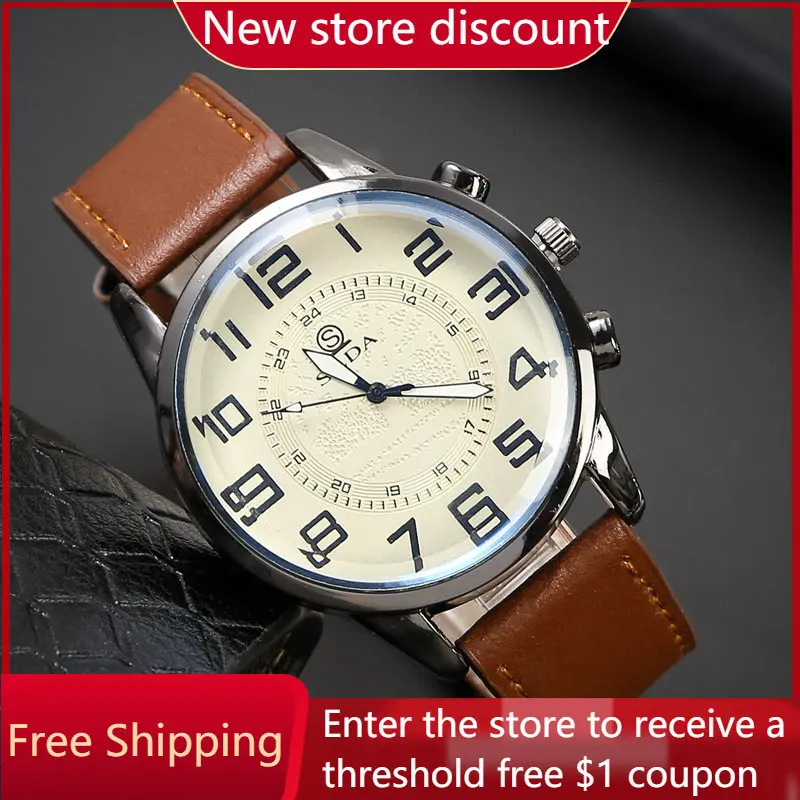 2023 New Vintage Belt Watch Men's Fashion Trend Digital Student Quartz Watch
2023 New Vintage Belt Watch Men's Fashion Trend Digital Student Quartz Watch
