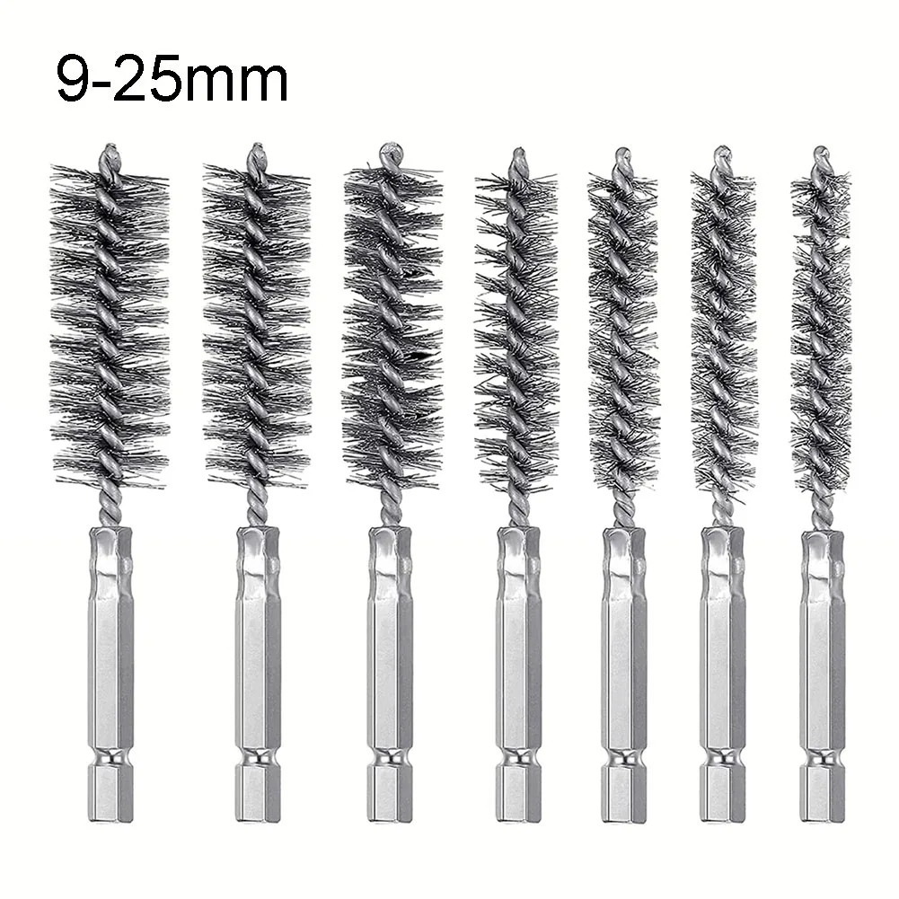1pc Wire Tube Cleaning Brush Machinery Paint Remover Rust Cleaner Metal Handle Chimney Washing Polishing Tools 9/11/13/14/20mm
1pc Wire Tube Cleaning Brush Machinery Paint Remover Rust Cleaner Metal Handle Chimney Washing Polishing Tools 9/11/13/14/20mm