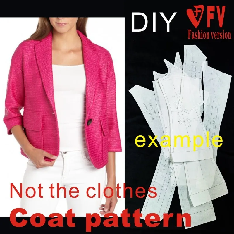 Куртка женская короткая, со спущенными плечами и лацканами, с разрезом, с рисунком 1:1, модель BWT-30
Куртка женская короткая, со спущенными плечами и лацканами, с разрезом, с рисунком 1:1, модель BWT-30