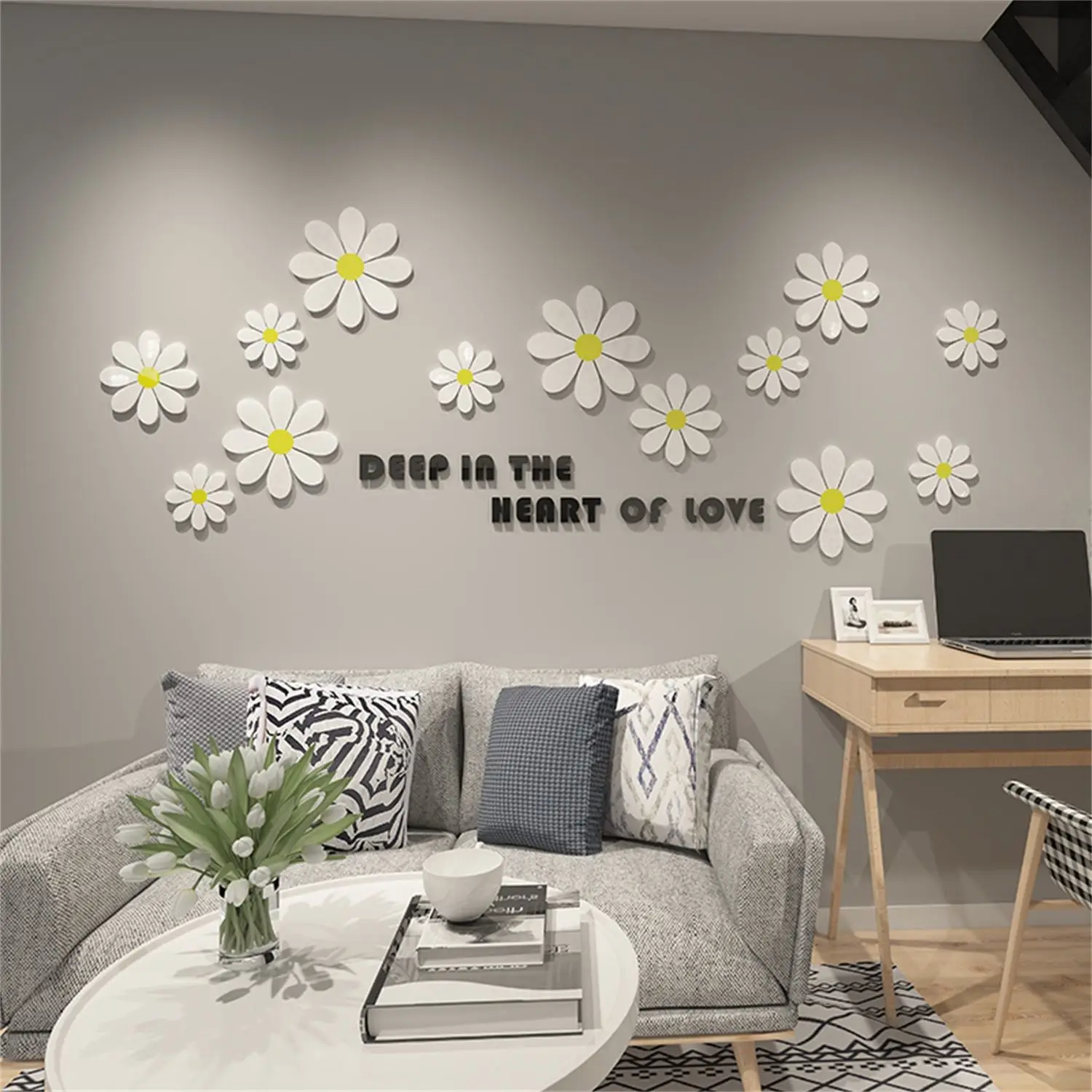 Modern European-style Acrylic 3d Sofa Background Wall Living Room TV Background Wall Self-adhesive Creative Stickers
Modern European-style Acrylic 3d Sofa Background Wall Living Room TV Background Wall Self-adhesive Creative Stickers