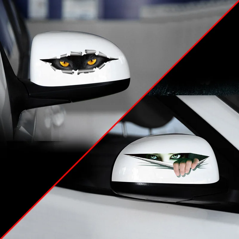3D voyeur cat eye scratch rearview mirror reflective car sticker car cartoon sticker car tail sticker wholesale eye horror
3D voyeur cat eye scratch rearview mirror reflective car sticker car cartoon sticker car tail sticker wholesale eye horror