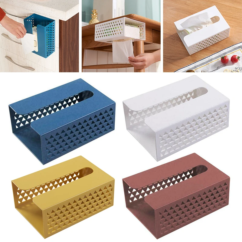 1 Pc 4 Colors Choose Self Adhesive Wall Mounted Tissue Box Table Napkin Container Case Napkin Rack Toilet Paper Holder
1 Pc 4 Colors Choose Self Adhesive Wall Mounted Tissue Box Table Napkin Container Case Napkin Rack Toilet Paper Holder