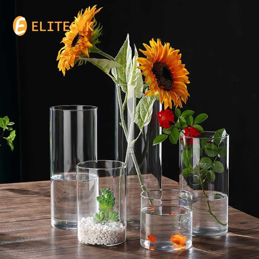 1piece Clear Glass Cylinder Vases Candle Holder Cup Table Flowers Vase for Wedding Decorations and Formal Dinners
1piece Clear Glass Cylinder Vases Candle Holder Cup Table Flowers Vase for Wedding Decorations and Formal Dinners