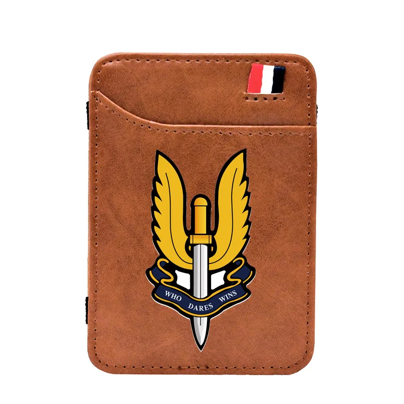 High Quality Vintage Special Air Service Printing Leather Magic Wallet Classic Men Women Money Clips Card Purse Cash Holder
High Quality Vintage Special Air Service Printing Leather Magic Wallet Classic Men Women Money Clips Card Purse Cash Holder