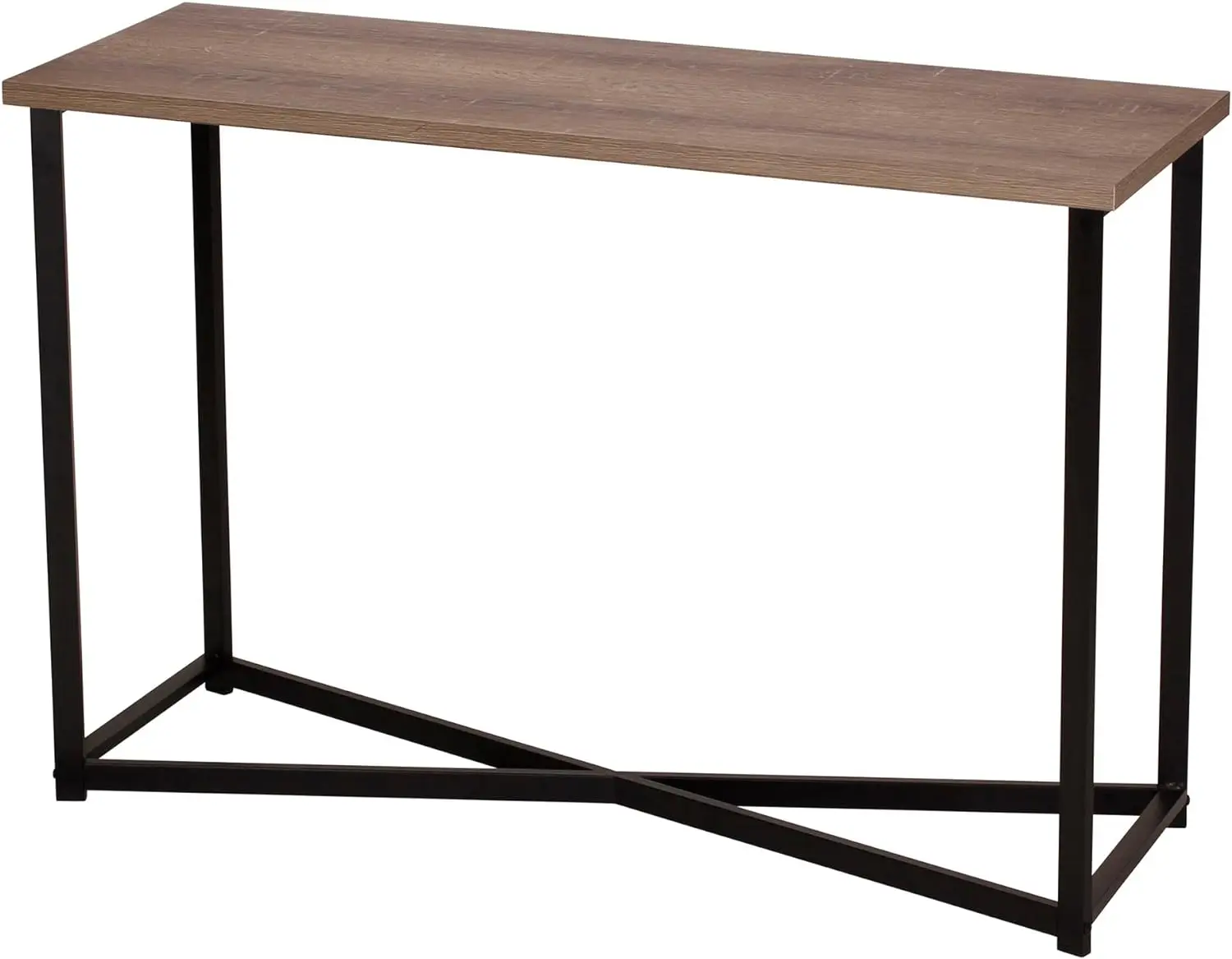 

Консоль диван-стол Ashwood деревенская древесина и черный металл, 29,5 дюймовый металлический стул деревянный стул фанера акриловый скандинавский ch