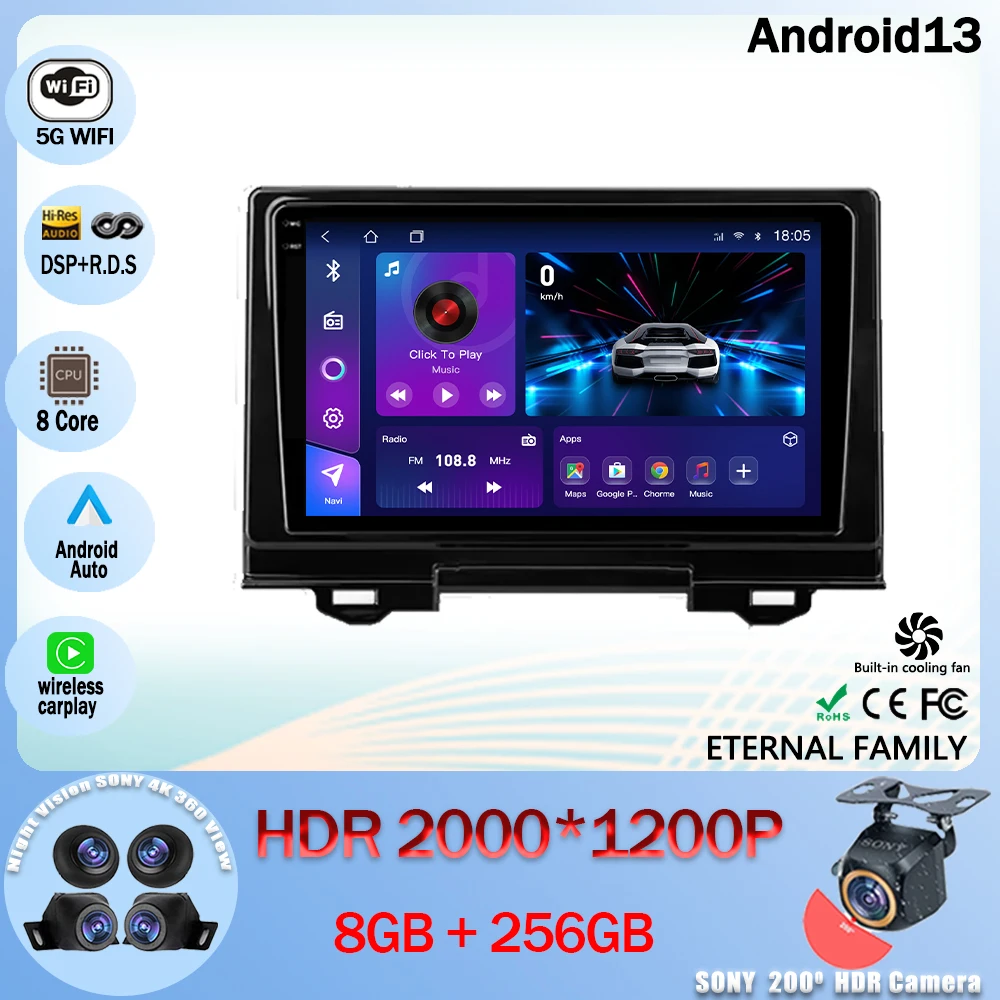 Автомагнитола на Android 13, мультимедийный видеоплеер, навигация GPS для Honda HR-V RV RZ 2021, телефон с Wi-Fi, BT, 4G LET No 2din 2din CVD
Автомагнитола на Android 13, мультимедийный видеоплеер, навигация GPS для Honda HR-V RV RZ 2021, телефон с Wi-Fi, BT, 4G LET No 2din 2din CVD