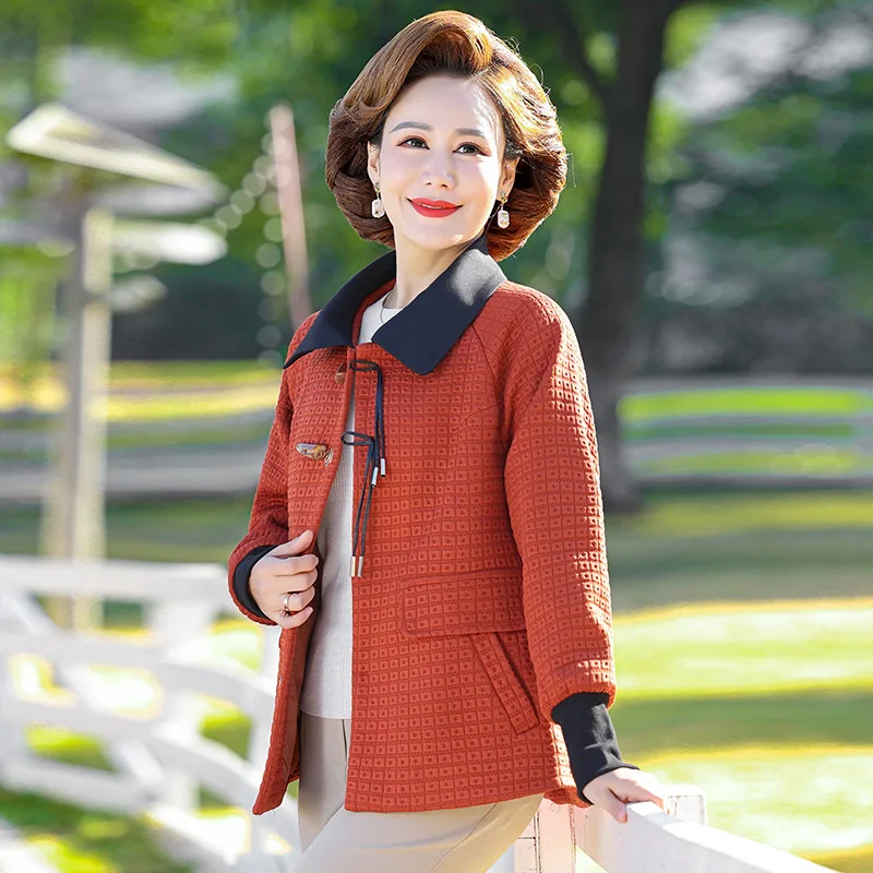 2023 New Spring Autumn Clothes Big Size Women Coat Middle-Aged Elderly Mothers Pockets Casual Baseball Jacket Female Top
2023 New Spring Autumn Clothes Big Size Women Coat Middle-Aged Elderly Mothers Pockets Casual Baseball Jacket Female Top
