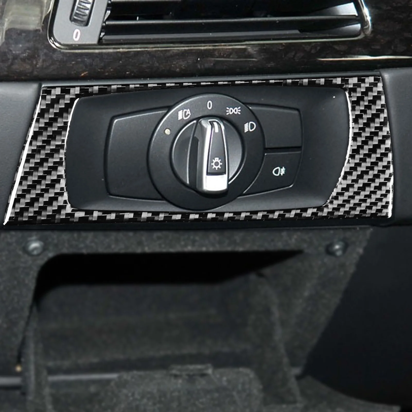 Для BMW M3 E92 2007-2013 Аксессуары из углеродного волокна интерьер автомобиля фоторамка
