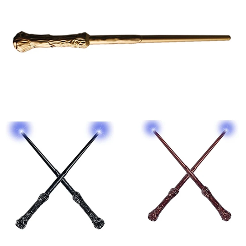 SEWS-8Pcs Light Up Magic Wizard Wands Sound Illuminating Toy Wand For Kids Girls Boys Party Cosplay Accessory
SEWS-8Pcs Light Up Magic Wizard Wands Sound Illuminating Toy Wand For Kids Girls Boys Party Cosplay Accessory