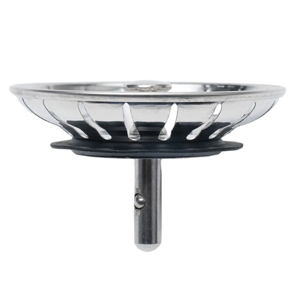 80mm Kitchen Sink Strainer Waste Drain Plug Stainless Steel Sink Stopper Waste Plug Sink Drainer Basin Filter Sink Accessories
80mm Kitchen Sink Strainer Waste Drain Plug Stainless Steel Sink Stopper Waste Plug Sink Drainer Basin Filter Sink Accessories