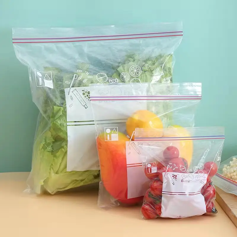 EW transparent food preservation bags home sealing bags dividing bags refrigerator storage bags thick double ribbon preservation 
EW transparent food preservation bags home sealing bags dividing bags refrigerator storage bags thick double ribbon preservation