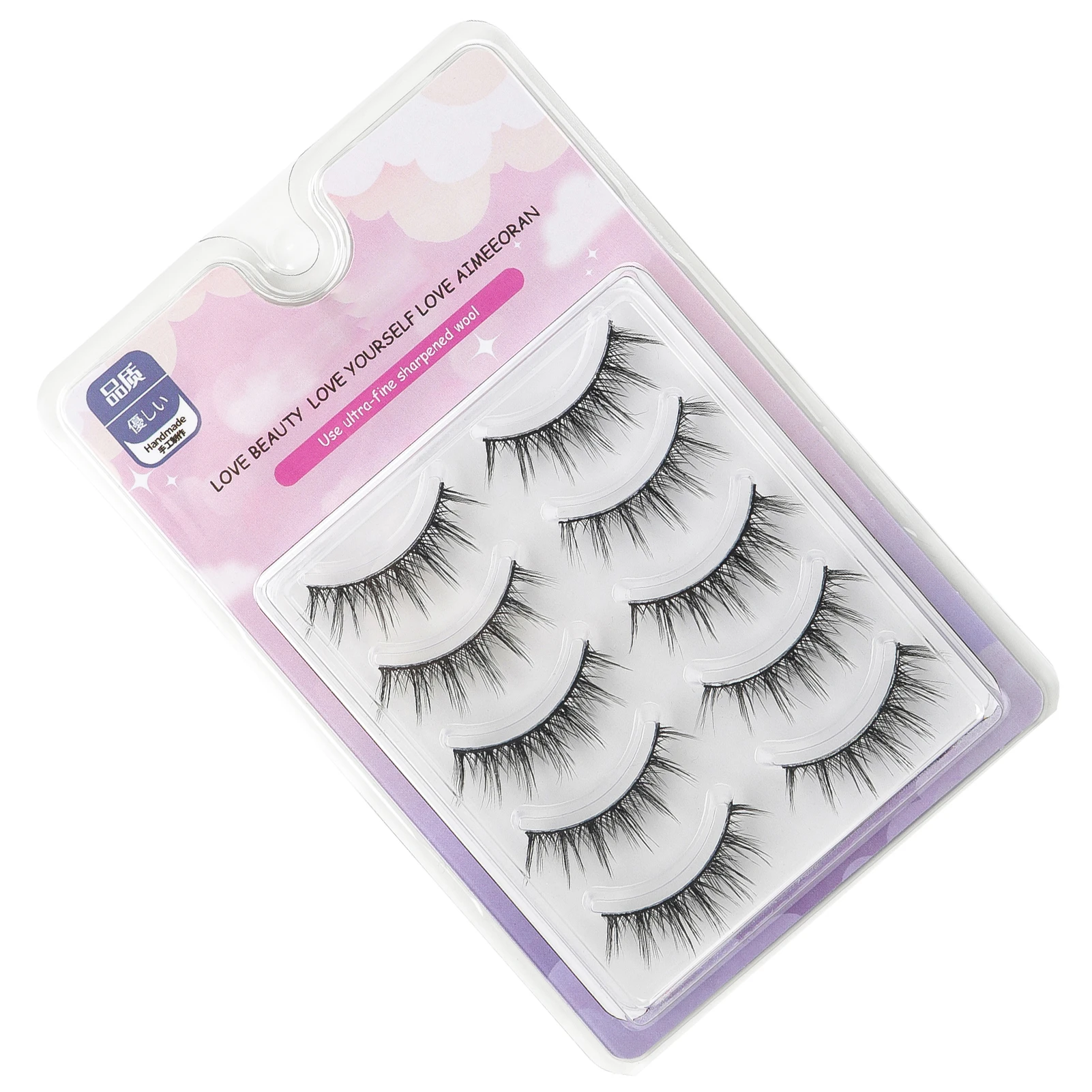 5 пар, самоклеящиеся Накладные ресницы с эффектом 3D
5 пар, самоклеящиеся Накладные ресницы с эффектом 3D