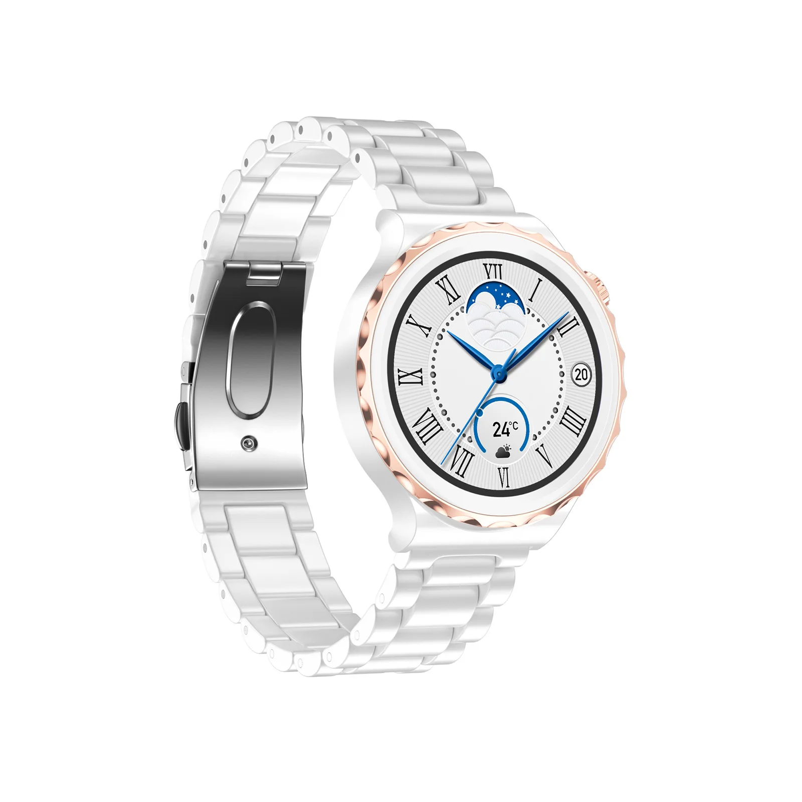 Hot Sale Replacement Watch Band Quick Release Butterfly Buckle Crystal Ceramic Steel Watch Band For 22mm Huawei Samsung
Hot Sale Replacement Watch Band Quick Release Butterfly Buckle Crystal Ceramic Steel Watch Band For 22mm Huawei Samsung