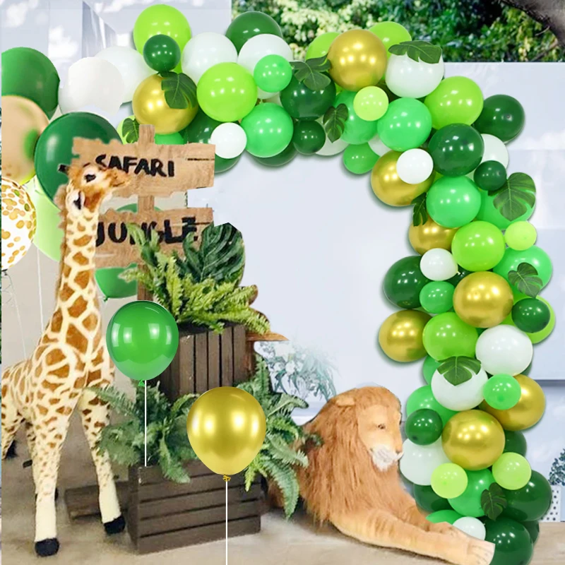 Green Balloon Garland Arch Kit Palm Leaf Jungle Safari Party Balloon Chain Wild One Birthday Party Decor Kids Baby Shower Supply
Green Balloon Garland Arch Kit Palm Leaf Jungle Safari Party Balloon Chain Wild One Birthday Party Decor Kids Baby Shower Supply