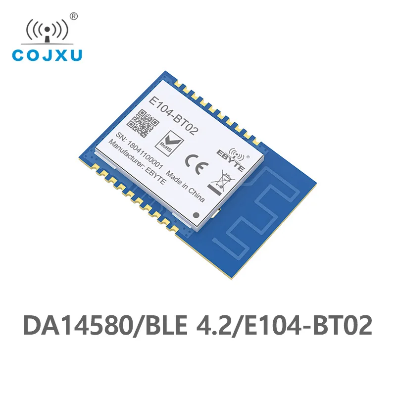 E104-BT02 SMD 2,4 GHz DA14580 Bluetooth ble 4,2 rf модуль приемопередатчик беспроводной приемник 2,4 ghz модуль Bluetooth
E104-BT02 SMD 2,4 GHz DA14580 Bluetooth ble 4,2 rf модуль приемопередатчик беспроводной приемник 2,4 ghz модуль Bluetooth