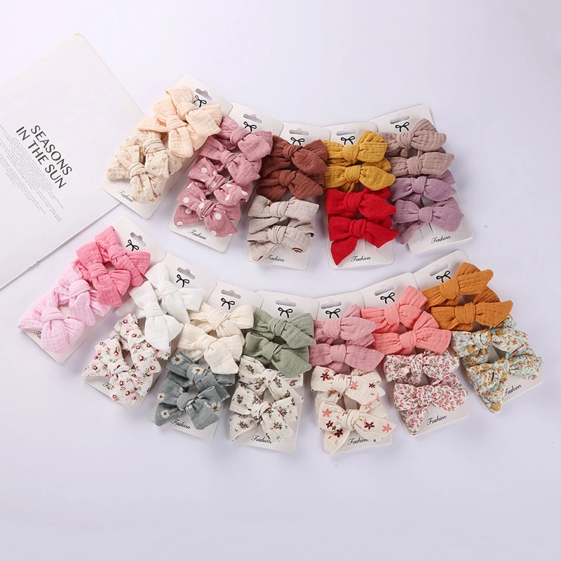 4PCS Children Hair Clips Girl's Bowknot Hairpins Cute Cotton Linen Barrette Baby Hairpin Kids Barrettes Birthday Gift
4PCS Children Hair Clips Girl's Bowknot Hairpins Cute Cotton Linen Barrette Baby Hairpin Kids Barrettes Birthday Gift