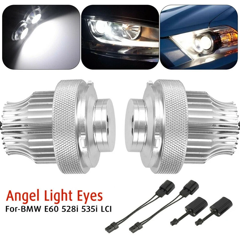 1Pair 20W No Error LED Angel Eyes Halo Ring Light Bulb For-BMW 5-Series E60 E61 LCI
1Pair 20W No Error LED Angel Eyes Halo Ring Light Bulb For-BMW 5-Series E60 E61 LCI