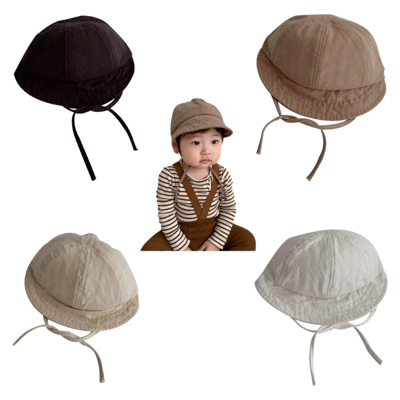 

Q81A Baby Boy Baseball Cap with Soft Brim Toddlers Sunhat Newborn Baseball Hats for 3 Months to 3 Years Old Baby Birthday