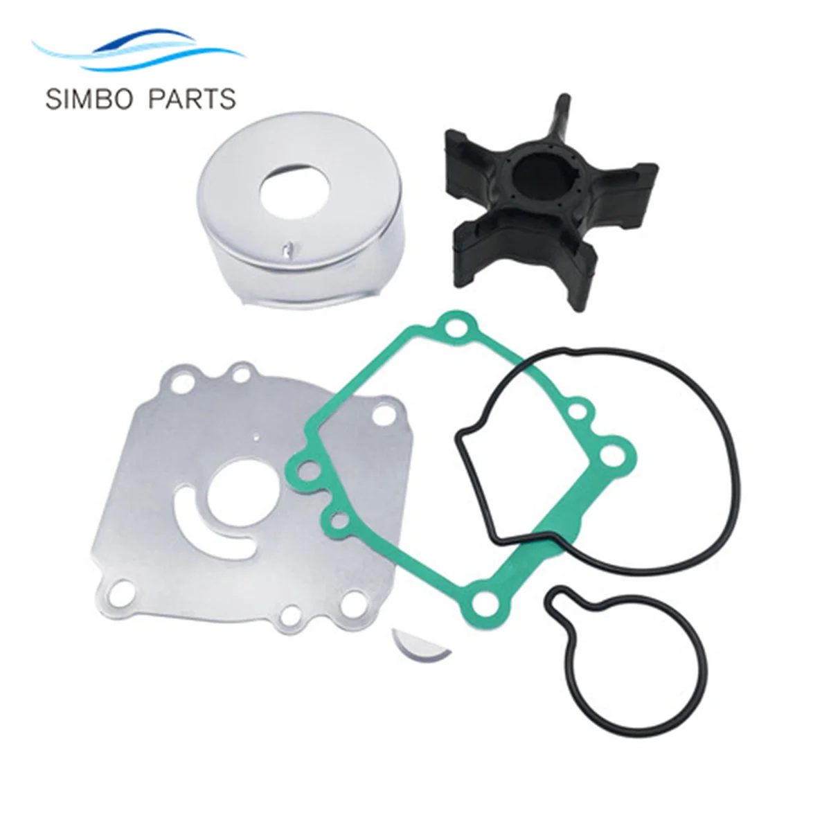 

Water Pump Impeller Kit For Suzuki Outboard DF 90 100 115 140 Motor 17400-92J00