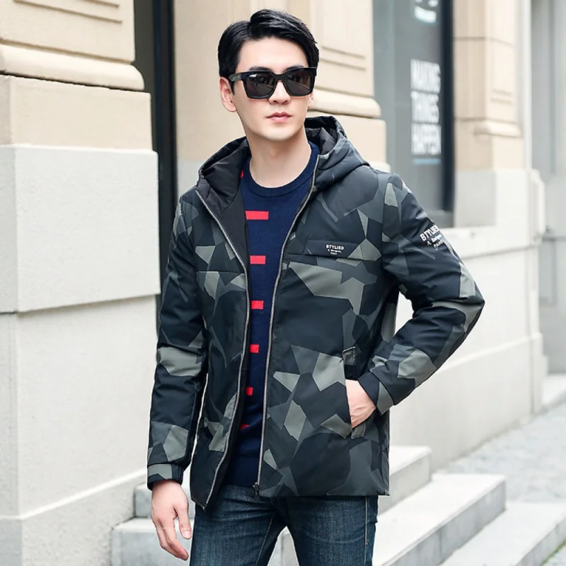 Новинка 2020, камуфляжный мужской пуховик, Двусторонний пуховик с капюшоном, Мужское пальто, 90% бархатная Прямая продажа с фабрики 
Новинка 2020, камуфляжный мужской пуховик, Двусторонний пуховик с капюшоном, Мужское пальто, 90% бархатная Прямая продажа с фабрики